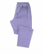 Nurses Doctors Workwear Scrub Trousers Hospital Medical Uniform Unisex Blue NHS