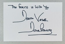 Dave Prowse Signed Autographed