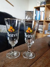 Vintage Britvic glasses