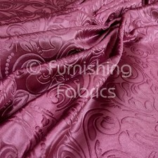 Shiny Floral Embossed Pink
