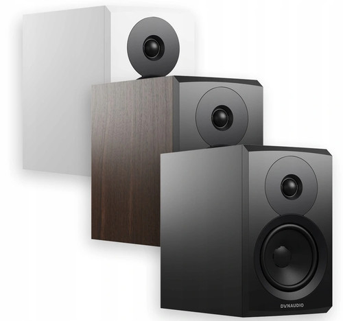 Dynaudio emit10 white walnut - dynaudio, white,