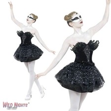 Halloween Ladies Gothic Swan Costume