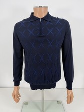 Zilli Mens Cashmere Silk Half