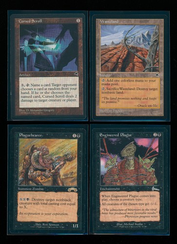 Mtg cursed scroll wasteland - cursed,