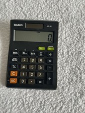 Casio MS-8B Digit Tax Desk Calculator. Fully Working