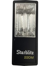 STARBLITZ 220M Vintage Camera Flash Unit Boxed Untested Collectible TH