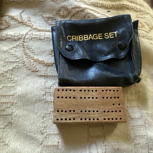 Mini travel cribbage board - ,