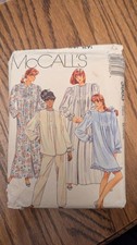 Vintage McCalls Sewing Pattern - Dressing Gown, Nightdress And Pyjamas