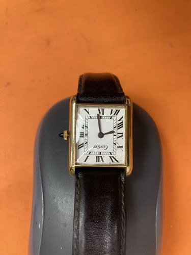 Cartier tank quartz wristwatch - cartier,