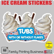 ICE CREAM Stickers - Cones -