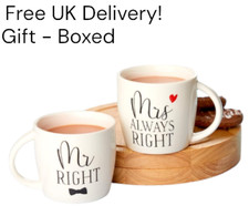 MR & MRS  Novelty Mug Coffee
