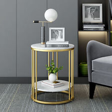 2 Tiers Modern Side Table Sofa