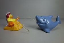 DUCK Fishing SHARK Figure - Used, Animal Figure, Collectible Toy