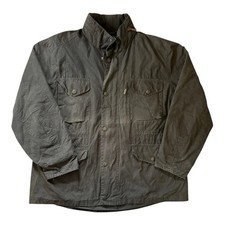 Extra large Barbour Sapper Wax Jacket Mid Length Coat