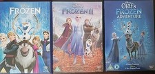 Frozen Collection: Frozen / Frozen II / Olaf's Frozen Adventure (DVD, J30)