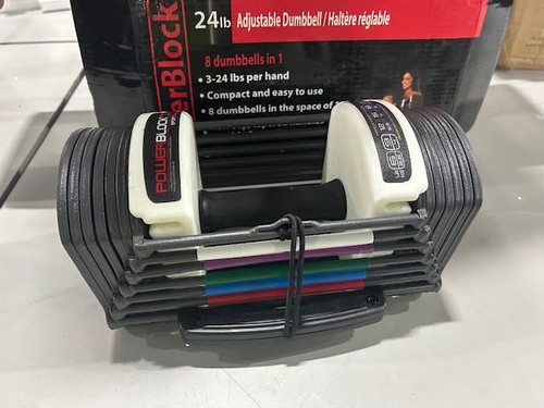 Gray white powerblock sport - -,