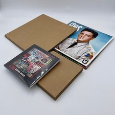 12" and 7" Brown Cardboard