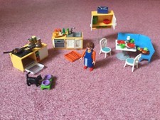 Playmobil Dollhouse Kitchen (5336) - for Mansion 5303 - VGC