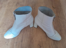 Zara Boots Ankle Cream Block