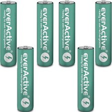 6 x AAA Rechargeable batteries for Philips SBC HB550S Headphones 550mAh NiMh