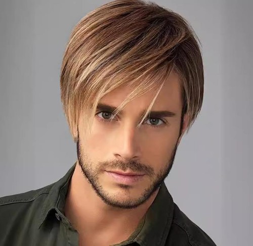 Style men man wig natural - 7,