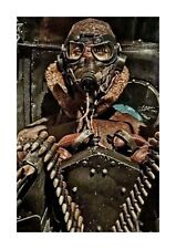 AVRO Lancaster bomber Tail Gunner 2 WW2 A4 picture poster with choice of frame
