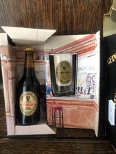 Guinness Miniature Bottle And Glass Set Collectable