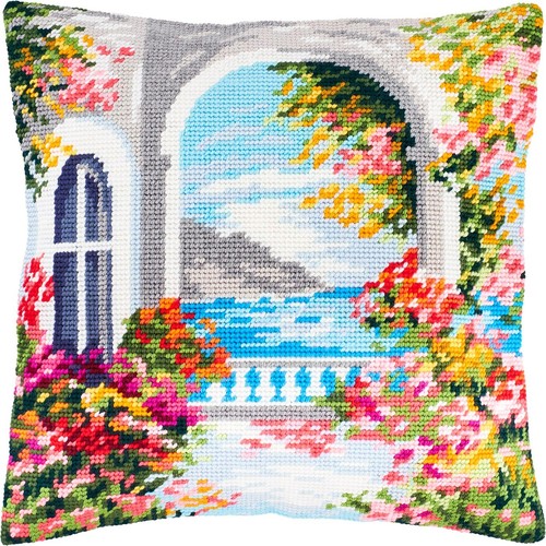 Diy tapestry cushion - cushion, kit