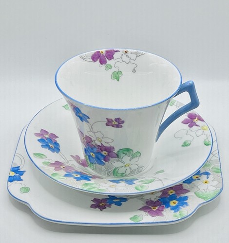 Colclough bone china tea - china, trio