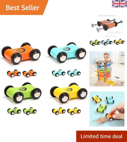 Educational wooden race track - educational,