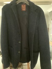 Scotch And Soda Navy Wool Jacket Size 50 L