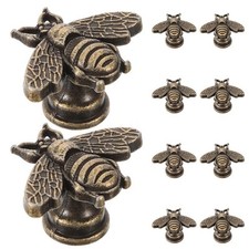 Vintage Drawer Knobs for Cupboards Set of 10 Antique Cabinet Pull Handles