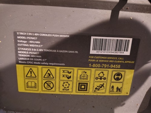 Electric lawn mower - electric,
