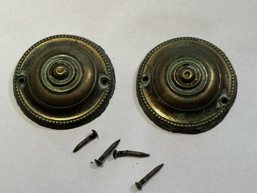 Pair georgian longcase - of, hood