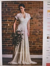 A-Line Boho Lace Wedding Dress