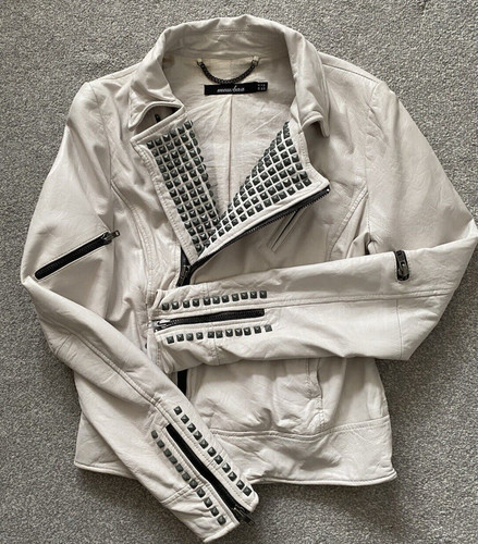 Vintage muubaa studded - studded, white