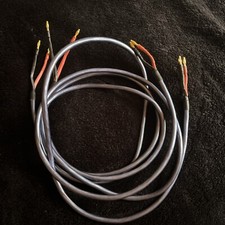 Wireworld Luna Speaker Cable 2 X 2 M Long 4 Mm Banana Plugs