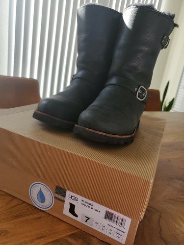 Ugg black noira leather - ugg,