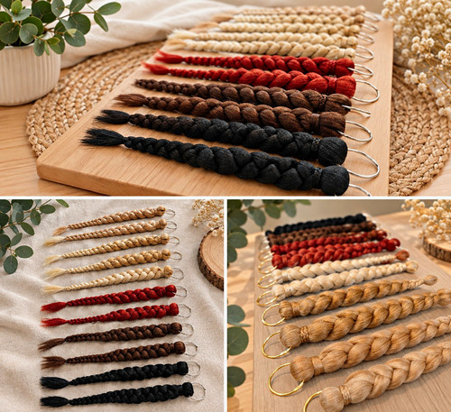 Handmade braid single plain - handmade,
