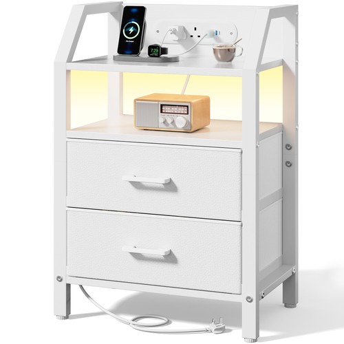 Nightstands with charging - with,