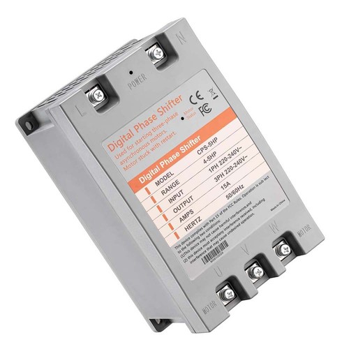 5hp digital phase converter - 5hp,