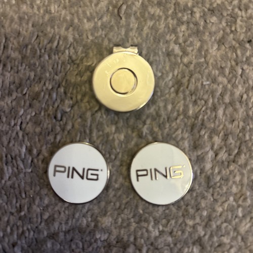 Ping metal golf - ball, marker