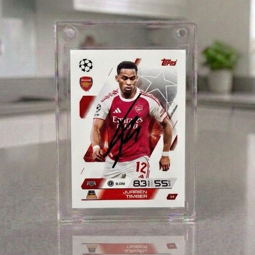 Jurrien timber arsenal signed - jurrien,