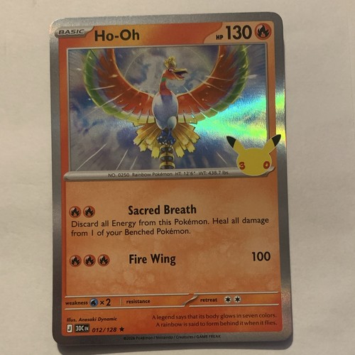 012 128 30c - ho-oh, 012/128