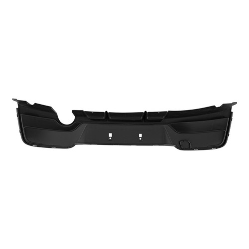 Rear diffuser dual exhaust for - dual,