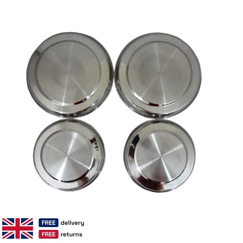 4pc stainless steel hob - 4pc,