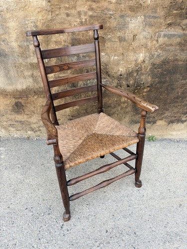 Antique style ladder back - style,