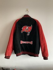 NFL Tampa Bay Buccaneers Suede Vintage Jacket Size XL