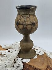 Vintage Large Medieval Style Goblet "Stone Tulip"  ET8021
