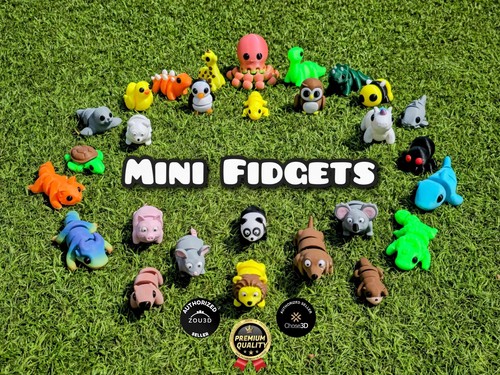 Mini fidget animals - mini, high